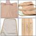 Wallfire Adjustable Reusable Castor Oil Pack Wrap - Detox & Relieve Insomnia & Inflammation - Elastic Strap Anti Oil Leak - Khaki - Buy Online on GoSupps.com
