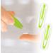 Toulifly Contact Lenses Tweezers & Cleaner Set - Green Contact Lens Insertion Tools with Storage Case - 2 Piece Set for Easy & Safe Lens Handling - Buy Online on GoSupps.com