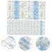 100pcs Makeup Palette Mixing Tool Set | Waterproof Cosmetic Palettes for Women | Disposable Makeup Pans & Nail Color Palettes - Buy Online on GoSupps.com