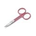 Manicare Pink Nail Scissors Precision Blades Quality Surgical Grade Japanese Stainless Steel Home And Professional Trimming Of Nails Long Lasting Sharp Scissors For Manicure And Pedicure