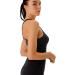 Criss-Cross Back Sports Bras for Women | Padded Workout Tank Tops | Medium Support Crop Tops in Black - Medium - Buy Online on GoSupps.com