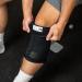 Serious Steel Fitness Black Label Neoprene Knee Sleeve - 7mm High Compression | Weightlifting, Powerlifting, Strongman Training | Size: Medium (14-15) - Buy Online on GoSupps.com