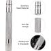 Xiaoxin Stainless Steel Shaving Handle | Double Edge Safety Razor Replacement | Manual Mustache Remover Accessories | Premium Silver Shaver Handle - Buy Online on GoSupps.com