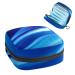 GIAPB Period Bag Sanitary Napkin Storage Bag Period Pouch Travel Makeup Bag Art Abstract Blue Color1248