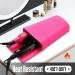 Silicone Holder for Curling & Flat Irons | Heat Resistant Pouch Organizer | Hot Pink | Hair Tool Accessory with Stainless Steel Hook - Buy Online on GoSupps.com