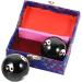 Clispeed 8 STK Metal Massage Globe Balls | Chinese Hand Balls for Stress Relief & Meditation | Cloisonn Stress Relief Roller for Adults - Buy Online on GoSupps.com