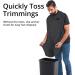 BEARD KING - The Official Beard Bib - Hair Clippings Catcher & Grooming Cape Apron - As Seen on Shark Tank - Black (Lite Version) Lite Black - Buy Online on GoSupps.com