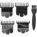 Hair Clipper Trimmer Cordless LED Display Green Black Professional Electric Hair Trimmer Rechargeable with 3 Guide Combs for Home Barber - Buy Online on GoSupps.com