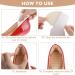 Comnico Heel Cushions - Self-Adhesive Shoe Inserts for Loose Shoes | Comfort for Men & Women | Black & Skin Color Options - Buy Online on GoSupps.com