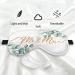 Kdqua Mr and Mrs Eye Mask - Silk Blindfold Wedding Games for Couples | Bride & Groom Sleep Mask - Adjustable Blackout Eye Mask for Wedding Night & Reception - Buy Online on GoSupps.com
