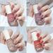 Nail Polish Set Nail Varnish - Quick Dry & Long Lasting Top Coat & Base Coat Nail Polish - Nude Nail Varnish Set Non-Toxic Water Based No Need UV Nail Paint for DIY Nail Art Manicure at Home(SET A) - Buy Online on GoSupps.com