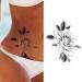 10 Sheets 3D Rose Peony Flower Temporary Tattoos for Women - Waterproof Fake Tattoo Stickers for Arm, Shoulder, Leg & Body - Buy Online on GoSupps.com