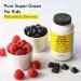 Super Greens Kids Multivitamin Gummies - Digestive & Immune Support, Vegan Chewables with 30 Superfoods, Raspberry Flavor - 60-Day Supply - Buy Online on GoSupps.com