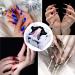 100 Pieces Nail Template for Gel Nails - Reflective Self-Adhesive Stencils for Nail Art & Extensions - Buy Online on GoSupps.com
