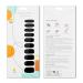 JMEOWIO Nail Foil - Black Gel Self-Adhesive Nail Stickers | Nail Design Accessories for Stunning Manicures - Buy Online on GoSupps.com