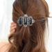 Minkissy Retro Hair Clip Metal Rhinestone Hairpin Celtic Hair Clips Viking Hair Accessories for Women Girls (Silver and Black) - Buy Online on GoSupps.com
