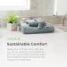 Cariloha Organic Bamboo-Viscose and Turkish Cotton Washcloths Set - Soft 600 GSM White Towels - Set of 3 - Buy Online on GoSupps.com