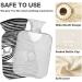 Buy Naanle Striped Halloween Skull Hot Water Bottle with Cover - 1L for Pain Relief & Heat Therapy | International Shipping Available - Buy Online on GoSupps.com