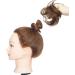 SEGO Human Hair Scrunchies for Women Messy Hair Buns Hairpiece #4 Medium Brown 100% Real Remy Updo Scrunchies Donut Hair Extensions Chignons Straight (23g) Straight #4 Medium Brown - Buy Online on GoSupps.com
