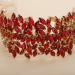 Sither Bridal Crystal Headband | Large Silver Headpiece for Bride | Prom Hair Accessories | Red Hair Clip for Wedding Party Gift - Buy Online on GoSupps.com