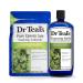 Dr Teal's Epsom Salt Soaking Solution and Foaming Bath with Pure Epsom Salt, Eucalyptus 3 Pound Bags, and 34 Ounce Bottle Eucalyptus Combo