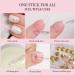 AEZON Nail Stick Cuticle Pusher Bulk | Colorful Nail Cuticle Pusher - Cuticle Tools Portable Nail Sticks for Makeup Beginners - Buy Online on GoSupps.com