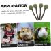 INOOMP 4pcs Guinea Chewing Playthings Rabbit Chewing Ball Guinea Pig Treats Bunny Teething Ball - Buy Online on GoSupps.com