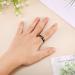 32-Piece Genuine Hematite Rings Set | Non-Magnetic Black Stone Rings | Size 6-13 | Negative Energy Jewelry for Teens - Buy Online on GoSupps.com