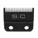 StyleCraft Replacement Fixed Black Diamond Carbon DLC Fade Hair Clipper Blade