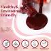 DouborQ Burgundy Nail Polish Long-lasting Glossy Nail Art Varnish (06) Glitter Burgundy - Buy Online on GoSupps.com