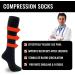 Fun Compression Socks 20-30 mmHg for Women Men - Nurse Pregnancy Travel Flight - Black L/XL (1-3 Pairs) - Buy Online on GoSupps.com