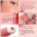 KQueenest Hot Coral Liquid Blush with Cushion Applicator - Dewy Finish Cheek Tint Wand - Buy Online on GoSupps.com