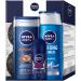 Nivea Men Sport Gift Set | Ultimate Grooming Kit with Shower Gel Shampoo Antiperspirant & Fascia Ball - Perfect Gift for Men - Buy Online on GoSupps.com