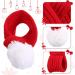 Naler Dog Christmas Scarf - Festive Red Dog Costume for Small Pets - Perfect Holiday Outfit for Dogs - Buy Online on GoSupps.com