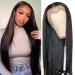 13x6 Lace Front Wigs Human Hair Pre Plucked With Baby Hair Straight Transparent Lace Frontal Wig 180% Density 10A Brazilian Virgin Human Hair Wigs for Black Women Bleached Knots Natural Color 22inch 22 Inch 13x6 lace fro...