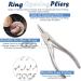 DDP Stainless Steel Ring Opener Piercing Tool Hoops Heavy Big Gauge Captive Bead Opening Pliers - Buy Online on GoSupps.com