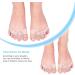 KIMISS Bunion Pads - Toe Separators for Men and Women - Correct Bunions & Restore Toes - Easy Wear in Shoes - Toe Spacers & Stretchers - Buy Online on GoSupps.com