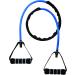 IBF Iron Body Fitness Resistance Band Exercise Cord with Protective Sleeve - Medium Resistance - Buy Online on GoSupps.com