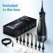 Sejoy Cordless Water Flosser - Rechargeable Oral Irrigator for Braces | 5 Modes, 8 Tips, IPX7 Waterproof | Portable Dental Care Device for Travel & Home (Black) - Buy Online on GoSupps.com