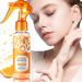 XJBD Orange Body Exfoliating Spray 100ml Gentle AHA Exfoliator with Jojoba Oil for Smooth & Glowing Skin Face Peels & Body Scrub Sensitive Skin Friendly Refreshing Citrus Scent - Buy Online on GoSupps.com