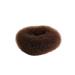 WIG me up-Rh-046-6x3-brown dutt pillow for haardutt dutt pillow ring hair rose volume hair styling brown very small 6 x 3 cm 6x3cm brown
