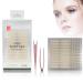 mercham Eyelid Lift Strips (4MM) Natural Invisible Double Eyelid lift Strips Self-Adhesive Eyelid Tape for Hooded Eyes & Droopy & Uneven & Mono-eyelids Instant Eye Lift Without Surgery-100 Pairs