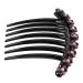 Angoily 1pc Rhinestone Barrettes Wedding Headpiece for Bride Hair Barrettes for Girls Hair Comb Clip Hair Combs 7 Teeth Hair Comb Bridal Hair Accessories Rhinestones Women's