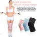 Buy X-Large Pink Knee Support Brace for Women - Compression Sleeves for Joint Pain Relief Arthritis Injury Recovery | Ideal for Jogging & Sports - Buy Online on GoSupps.com