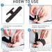 Kids Toe Walking Brace - AFO Foot Drop Corrector for Women & Men - Adjustable Toe Strap - Black (S-Pair) - Buy Online on GoSupps.com