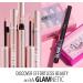 Glamnetic Press On Nails - Merlot | Short Almond Dark Red Nails with Glossy French Tips in a Matte Finish | 15 Sizes - 30 Nail Kit with Glue - Buy Online on GoSupps.com