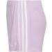 adidas Girls' Aeroready 3-Stripe Pacer Mesh Short 14 - Purple Tint - Buy Online on GoSupps.com