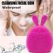 Soft Silicone Face Scrubber - Soft Silicone Face Scrubber Face Exfoliator Brush - Face Brushes for Cleansing Manual Face Scrub Clean Brush Cute Rabbit Ears Shape for Women Men Coatuiyo - Buy Online on GoSupps.com