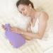 Shop Samply Hot Water Bottle with Cover - 2L for Pain Relief Warmth & Comfort | Light Purple - Buy Online on GoSupps.com