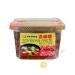 HANAMARUKI - Veritable Pâte de Soja Rouge en barquette pour soupe Japonaise 1x500g - SANS GLUTEN ! SANS OGM !